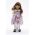 Viola - collectible limited edition felt molded art doll by doll artist Maggie Iacono.