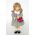 Whitney - collectible limited edition felt molded art doll by doll artist Maggie Iacono.