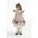 Allison - collectible limited edition felt molded art doll by doll artist Maggie Iacono.