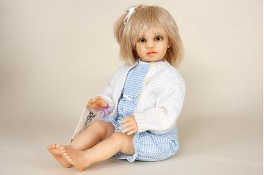 Anya - collectible limited edition resin art doll by doll artist Peggy Ann Ridley.