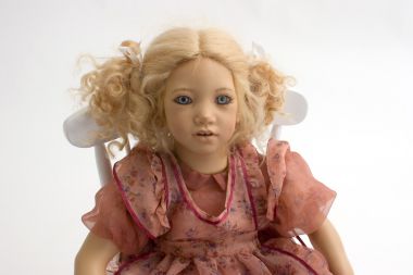 Collectible Limited Edition Vinyl soft body doll Lina by Annette Himstedt