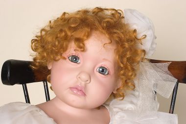 Desiree - collectible limited edition vinyl soft body art doll by doll artist Philip Heath.