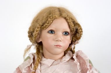 Collectible Limited Edition Porcelain doll Virpi by Annette HImstedt