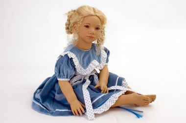 Collectible Limited Edition Vinyl soft body doll Alke by Annette Himstedt