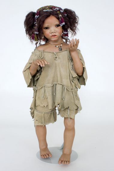 Collectible Limited Edition porcelain doll Latie by Annette Himstedt
