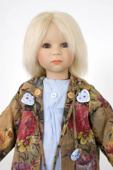 Collectible Limited Edition Vinyl soft body doll Max by Annette Himstedt