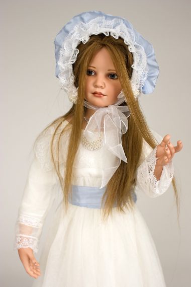 Priscilla - collectible artist's proof porcelain soft body art doll by doll artist Francirek and Oliveira.