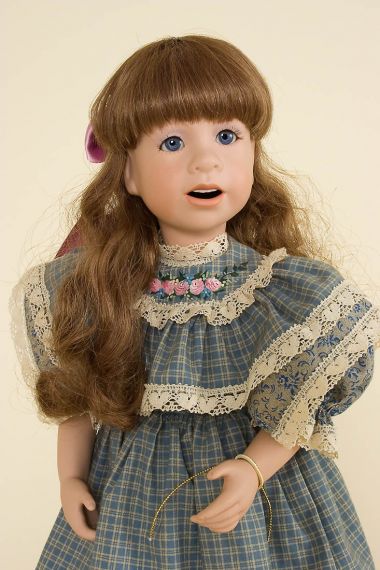 Collectible Limited Edition Porcelain doll Molly Jo by Julie Good Krueger