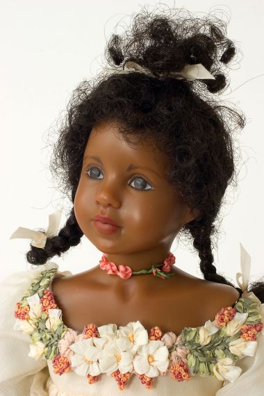 Collectible Limited Edition Resin doll Taffy by Linda Mason