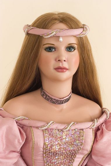 Collectible Limited Edition Porcelain soft body doll Briar Rose by Gwen McNeill