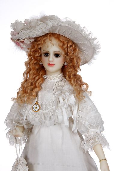 Collectible Artist's Proof Wax soft body doll Wax Lady by Paulette Aprile