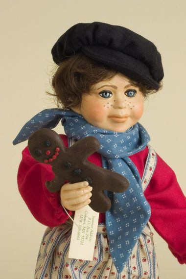 Hansel - limited edition resin collectible doll  by doll artist Faith Wick.