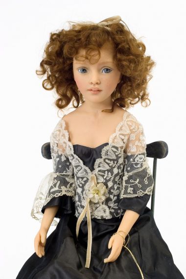 Vanessa no.1 - collectible limited edition resin art doll by doll artist Heloise.
