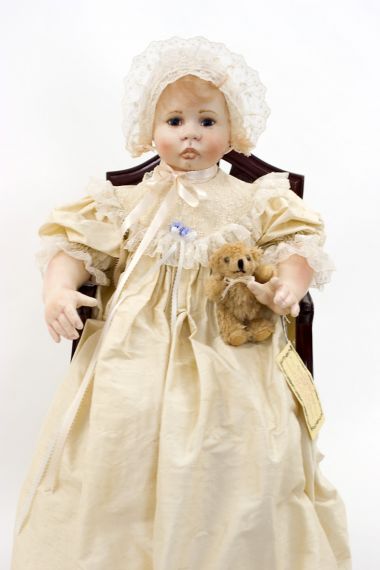 Collectible Artist's Proof Other Media doll Baby Bonnie Cream by Linda Murray