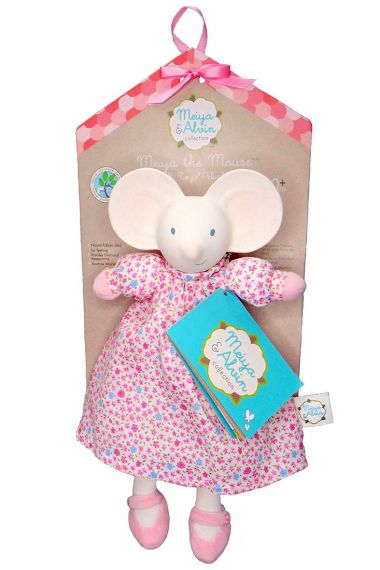 Image of Meiya the Mouse non-toxic rubber soft toy