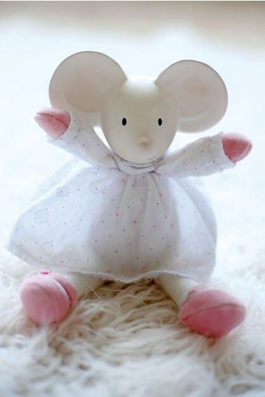 Image of Meiya Mouse mini plush toy.