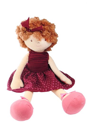 Image of Lola soft plush doll from Debutantes Collection