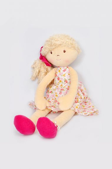 Photo of Bonikkaplush doll Rosemary from Debutant Collection.