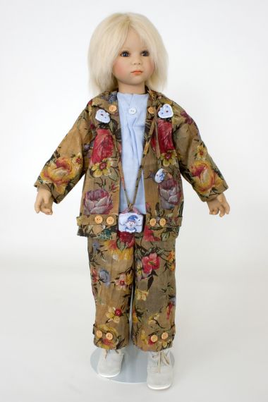 Collectible Limited Edition Vinyl soft body doll Max by Annette Himstedt