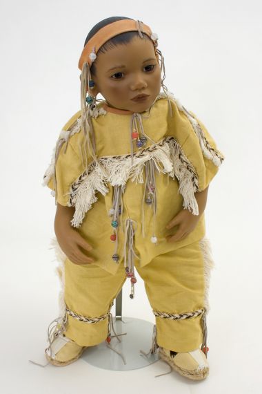Collectible Limited Edition Vinyl soft body doll Takuma by Annette Himstedt