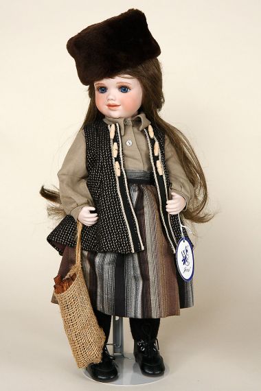 Nydia - porcelain limited edition collectible doll by Jerri McCloud