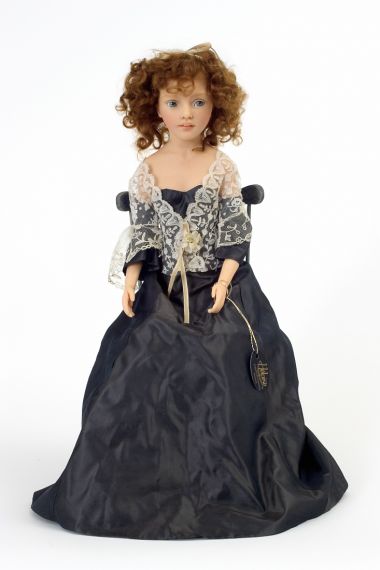 Vanessa no.1 - collectible limited edition resin art doll by doll artist Heloise.