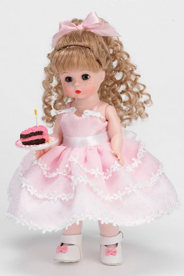 Happy Birthday Blonde (35935) - limited edition vinyl collectible doll  by doll artist Madame Alexander.