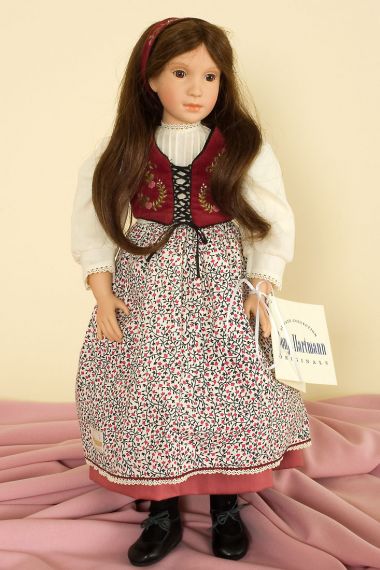 Snow White - limited edition vinyl soft body collectible doll  by doll artist Sonja Hartmann.