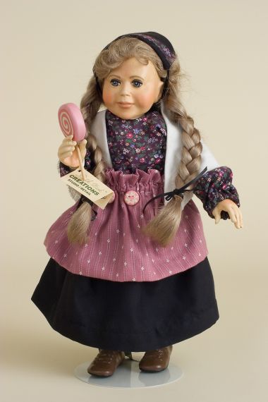 Gretel - limited edition resin collectible doll  by doll artist Faith Wick.