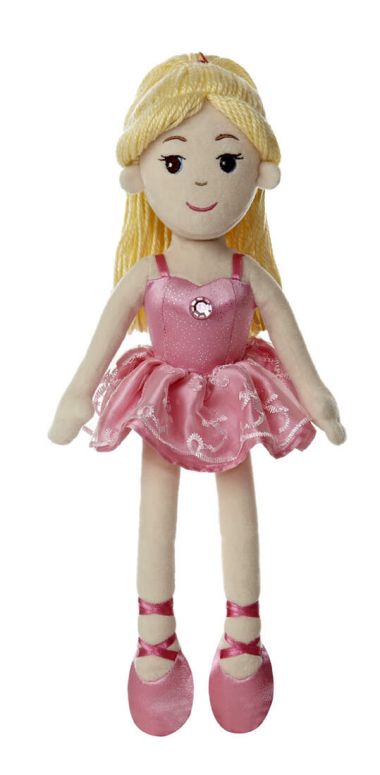 Ballerina Doll Blonde Plush Doll By Aurora